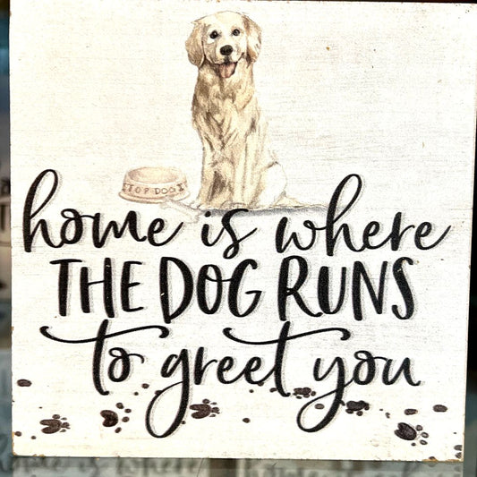 Golden Retriever Sign