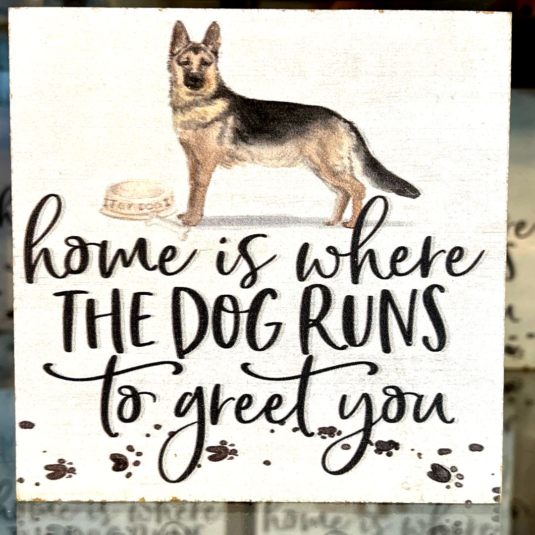 German Shepherd Sign