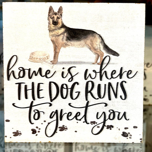 German Shepherd Sign