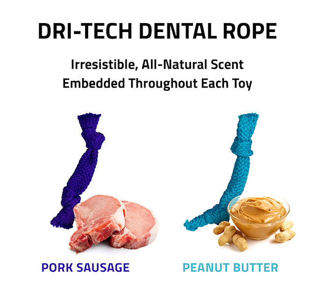 Playology Dri-Tech Dental Rope