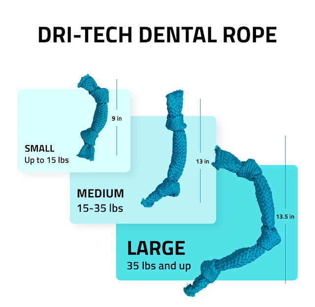 Playology Dri-Tech Dental Rope