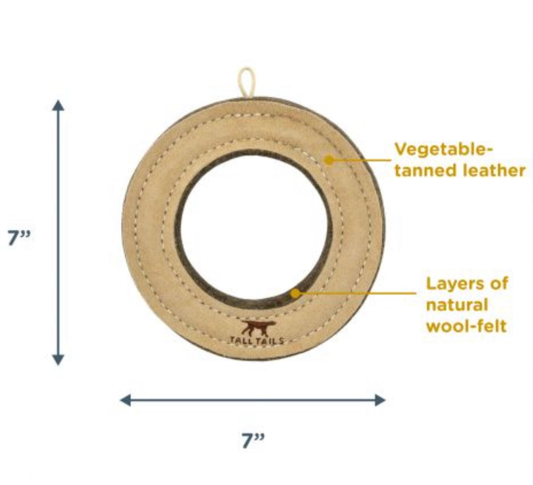 Natural Leather Ring