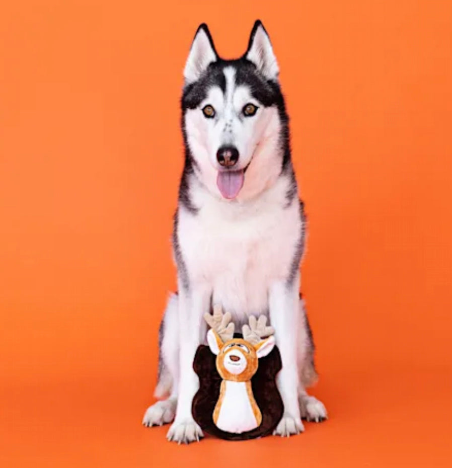 Oh Deer! Plush Dog Toy