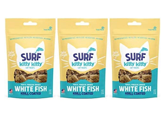Kitty Kitty Freeze Dried Cat Treats Whitefish