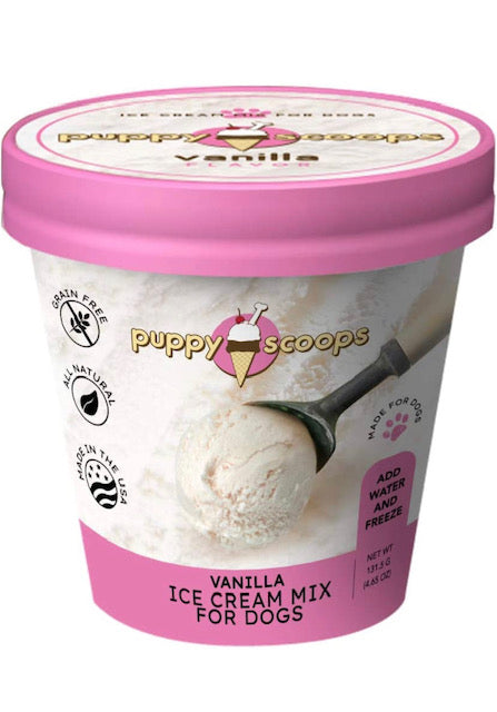 Puppy Scoops Ice Cream for Dogs
