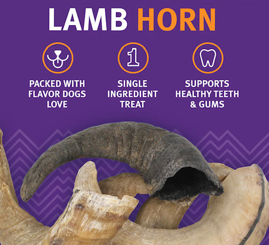 Lamb Horn Dog Treat