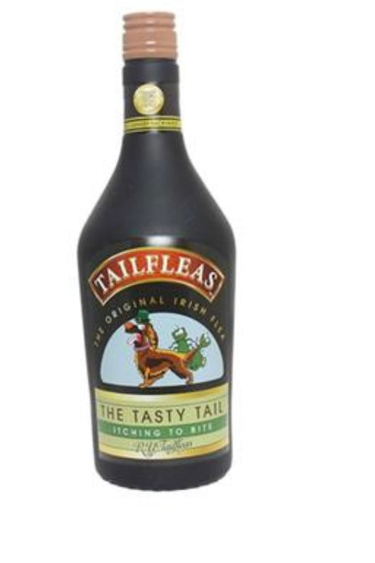 Liquor Bottle Dog Toy - Tail Fleas