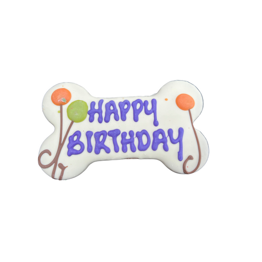 Handmade Treat- Birthday Bone