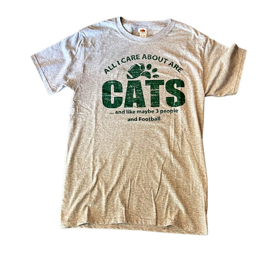 All I love...Cats/Football Tee