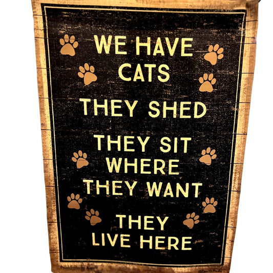 We have cats Flag