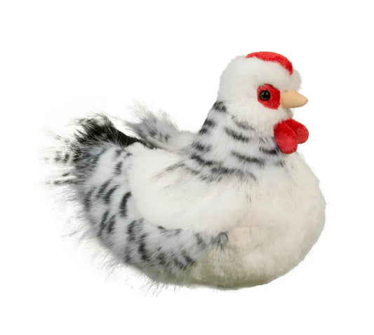 Salty Black & White Hen