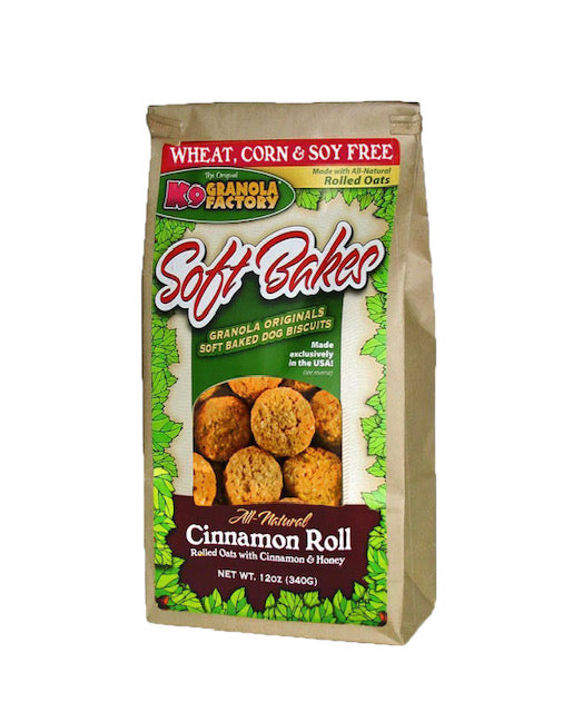 Soft Bakes, Cinnamon Roll Recipe Dog Treats