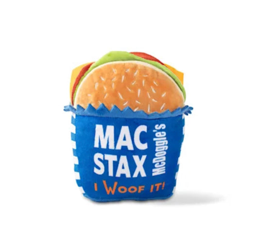 Mcdoggle's Mac Stax Plush Dog Toy