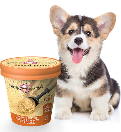 Puppy Scoops Ice Cream for Dogs