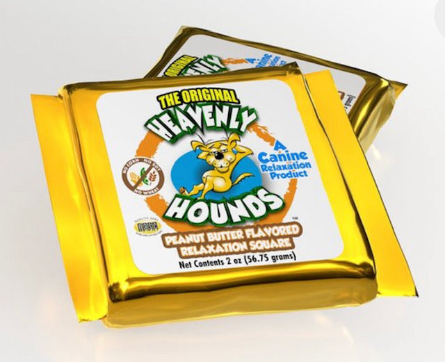 Heavenly Hounds Relaxation Square Peanut Butter Flavor