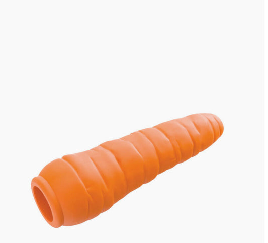 Orbee-Tuff Carrot Treat-Dispensing Dog Chew Toy, Orange