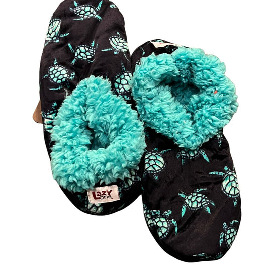 Turtle Fuzzy Slippers